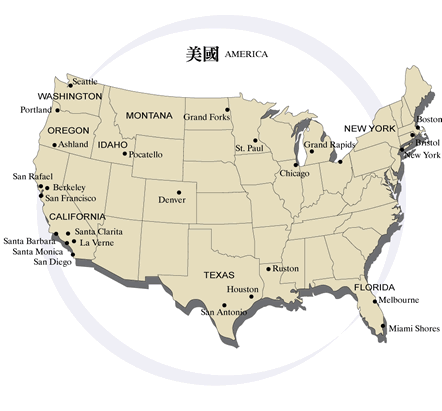 美国nba地图
